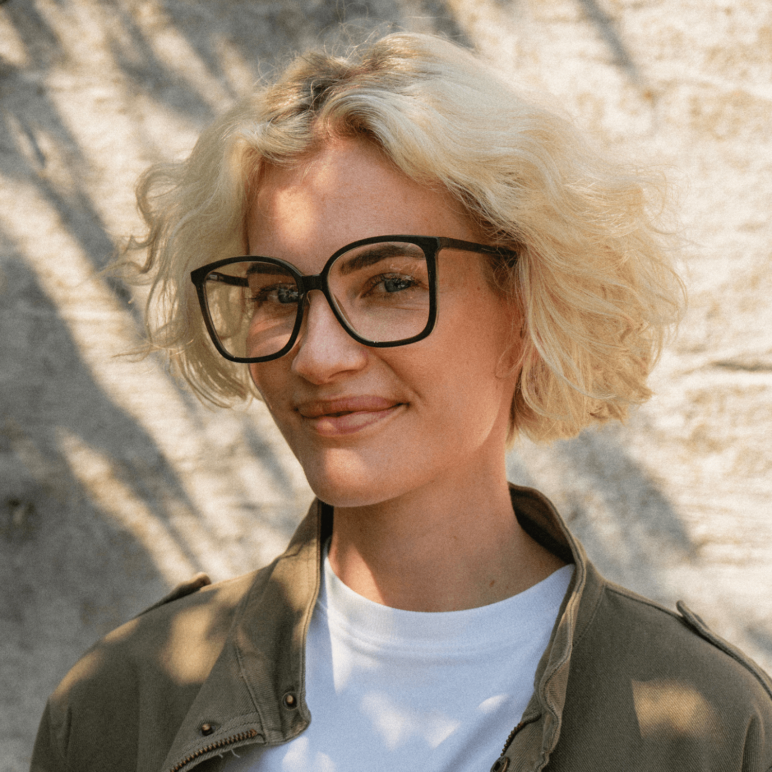 Clear lens glasses Nymph - green