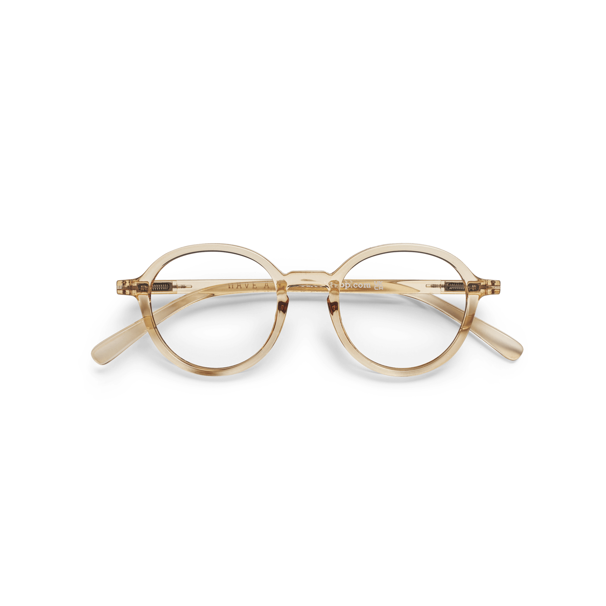 Reading glasses Circle Slim golden Have A Look1