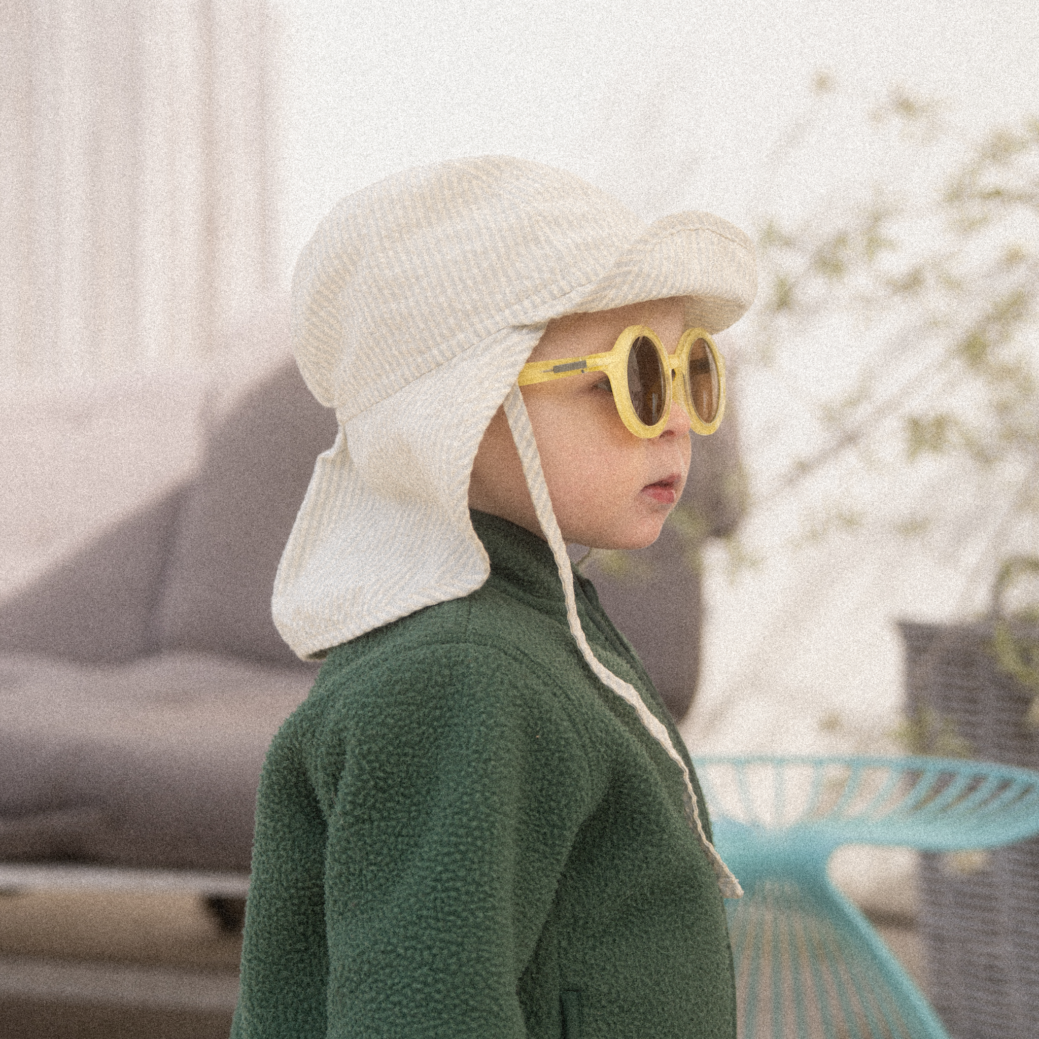 Kids' sunglasses Circle Mini - banana