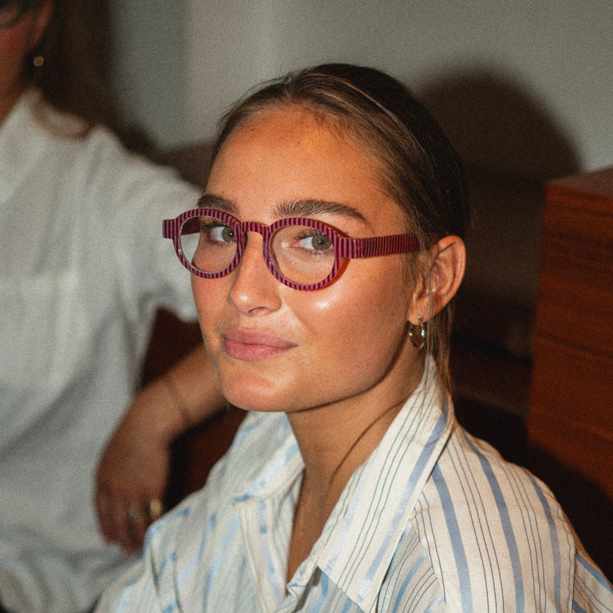 Clear lens glasses Circle Twist - fig