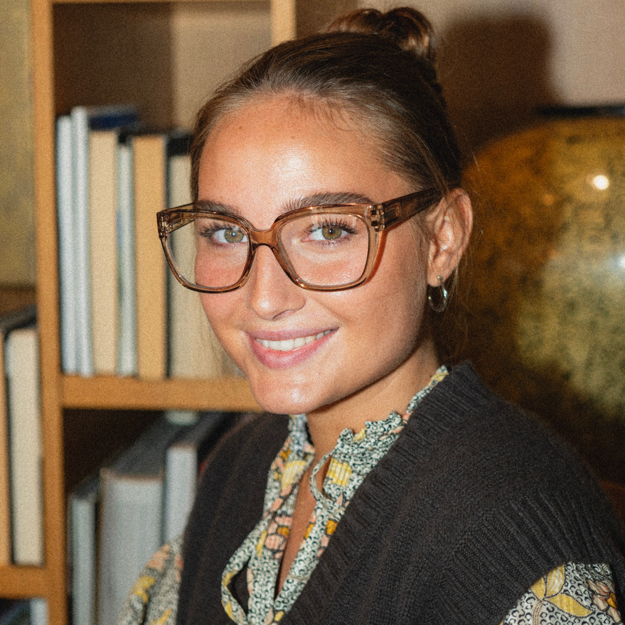 Blue light glasses Mood - brown sugar