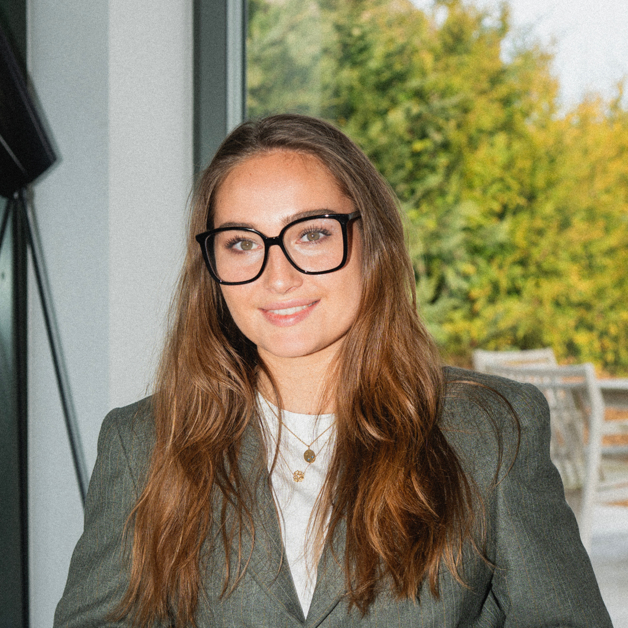 Clear lens glasses Nymph - black