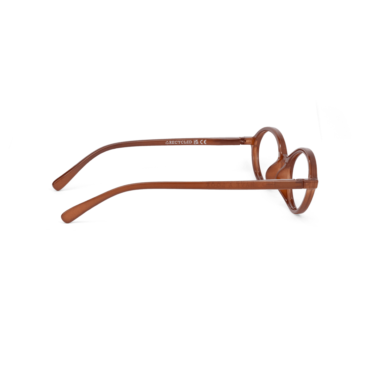 Minus glasses Oval - hazel
