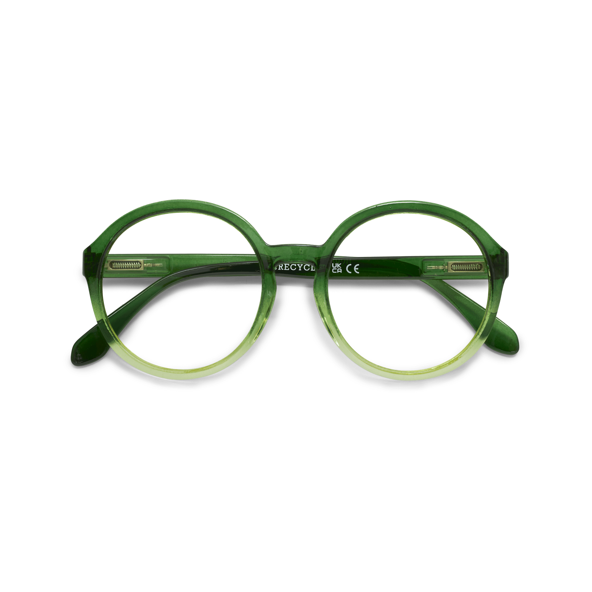 Minus glasses Diva - green fade