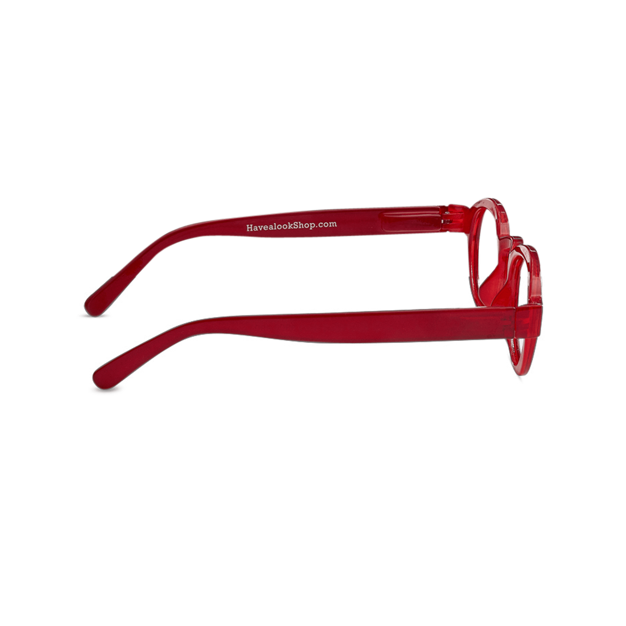 Reading glasses Circle Twist - red