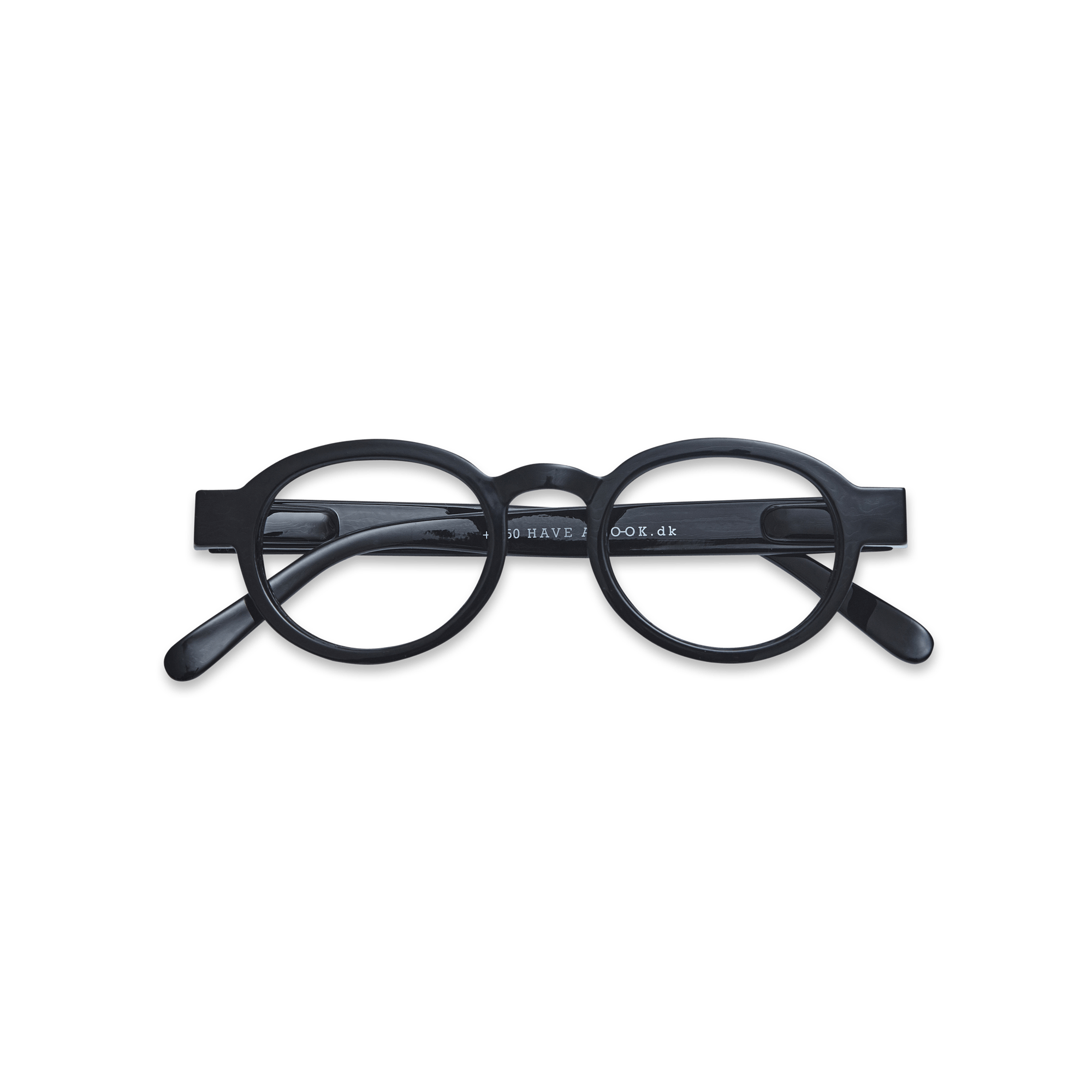 Minus glasses Circle Twist - black