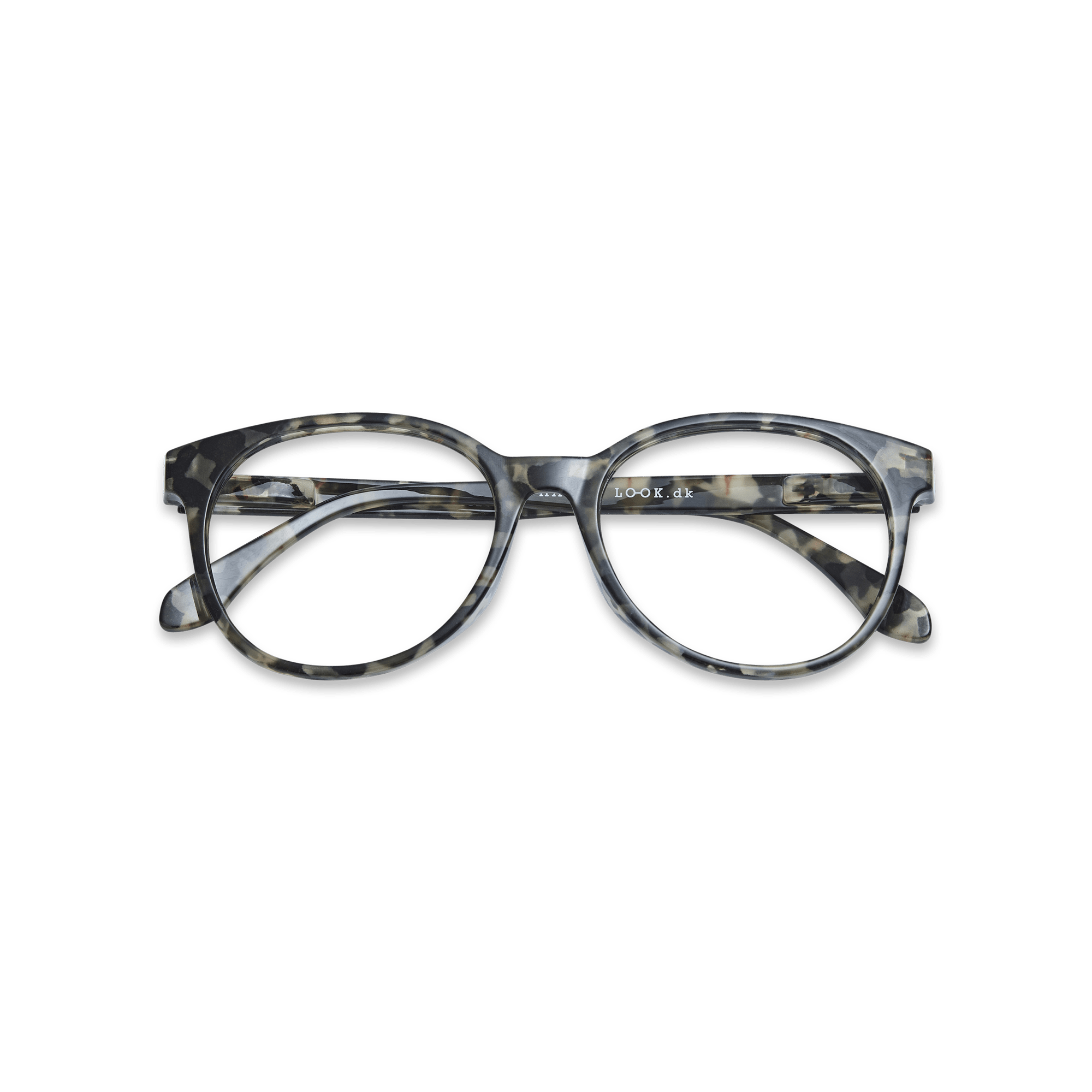 Clear lens glasses City - marble