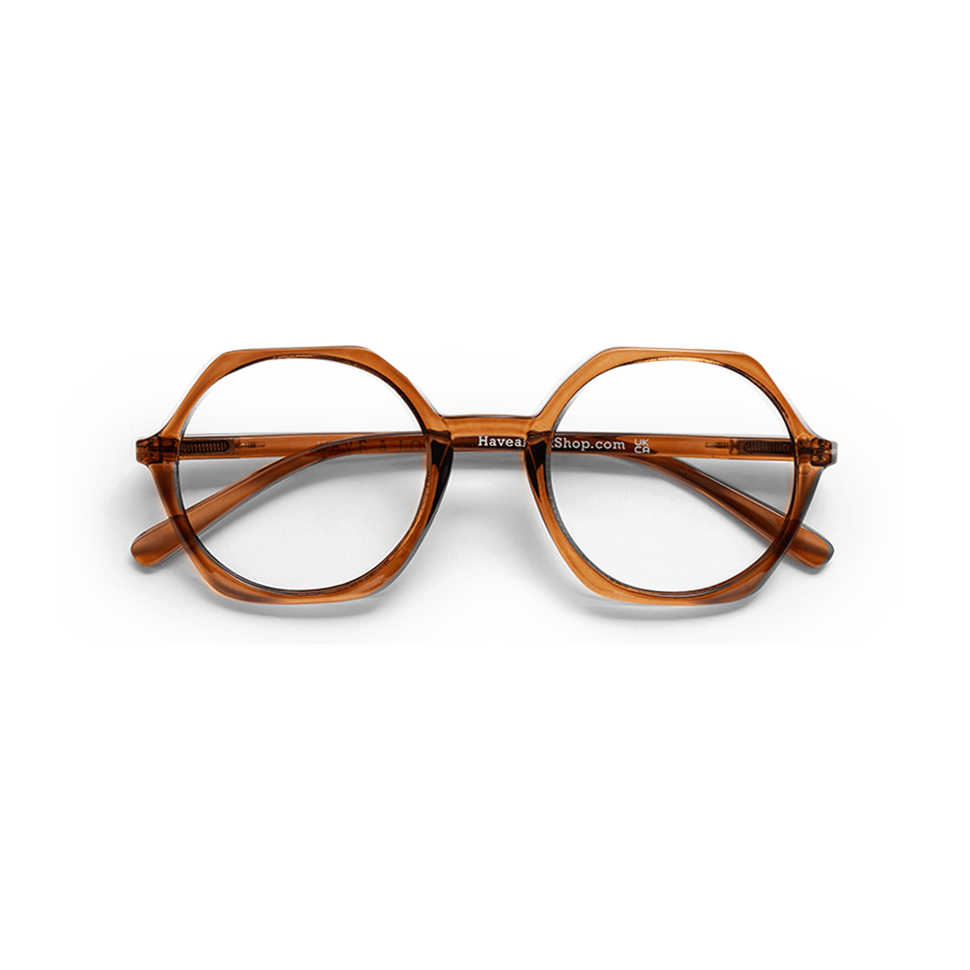 Minus glasses Edgy - brown