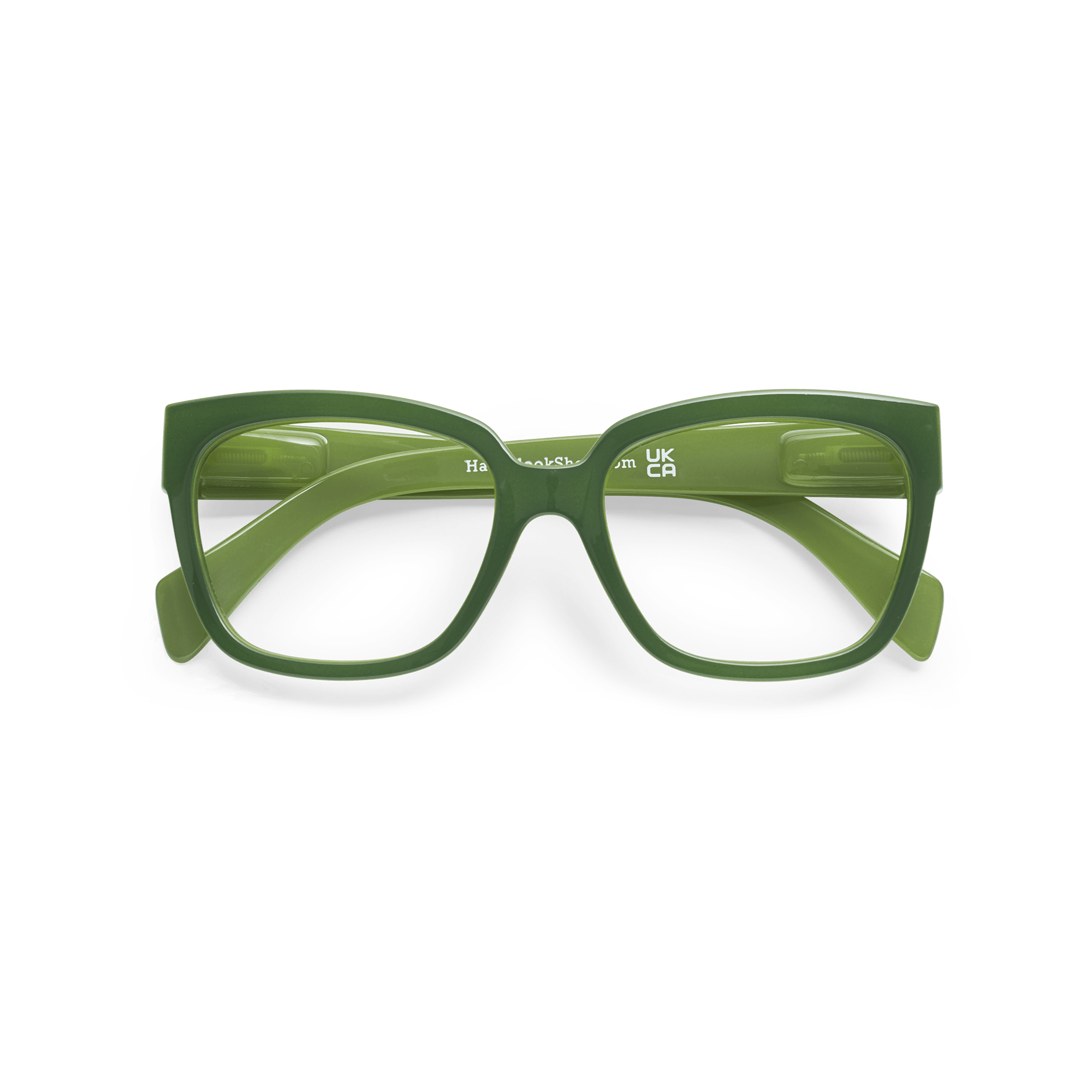 Clear lens glasses Mood - green