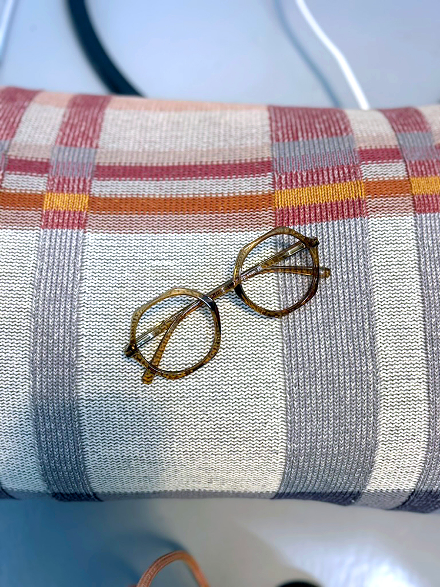 Reading glasses Edgy - olive brown