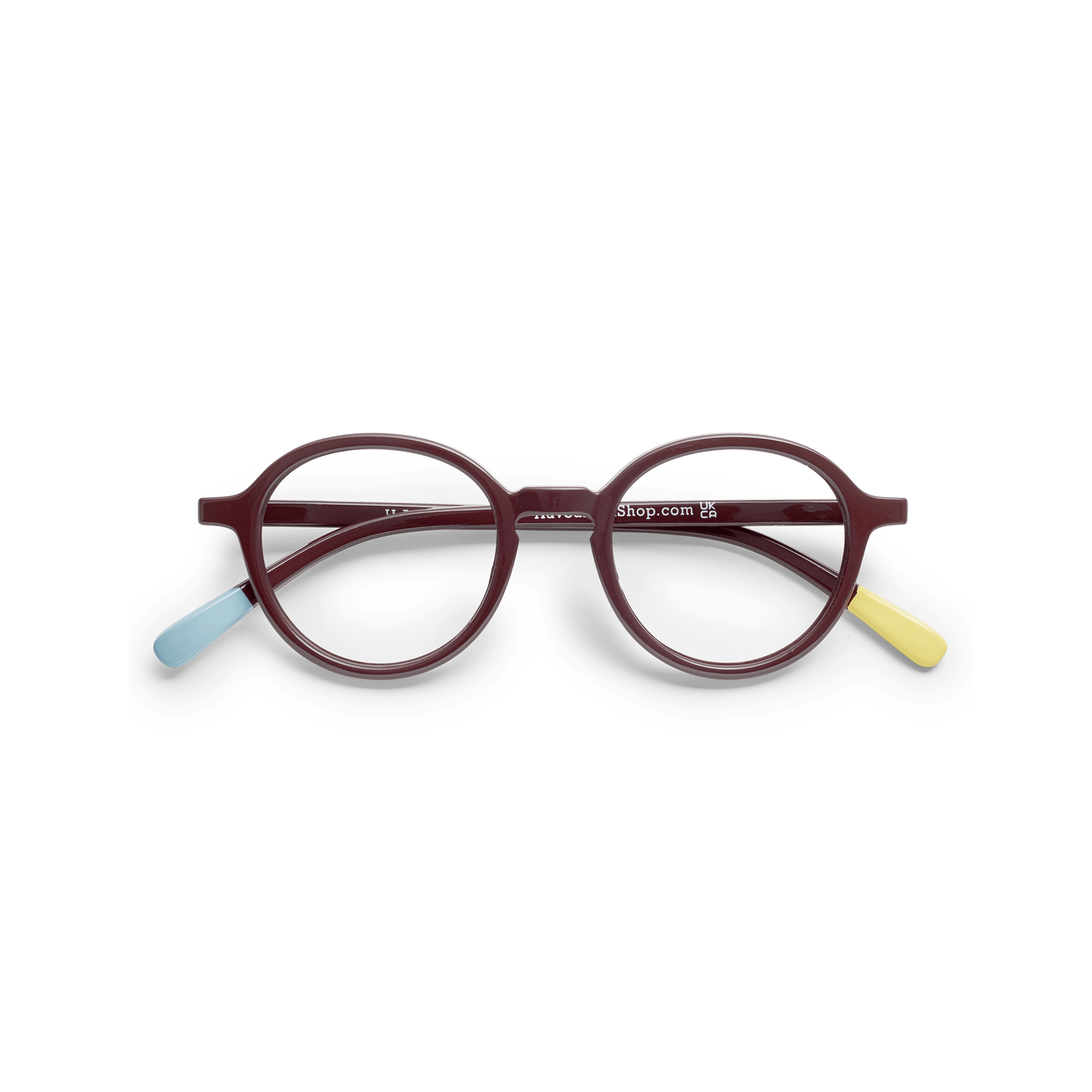 Minus glasses Circle Slim - bordeaux