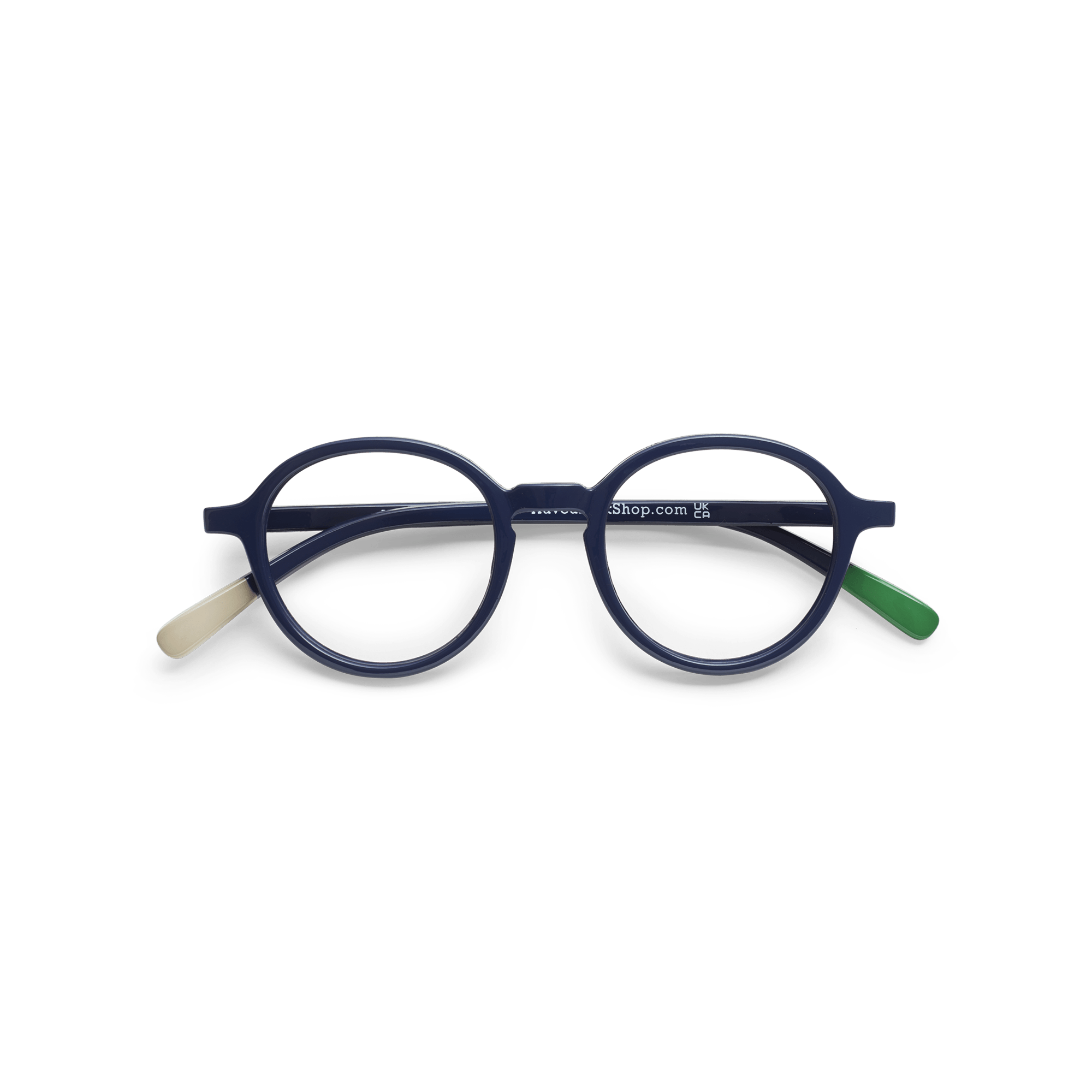 Minus glasses Circle Slim - navy