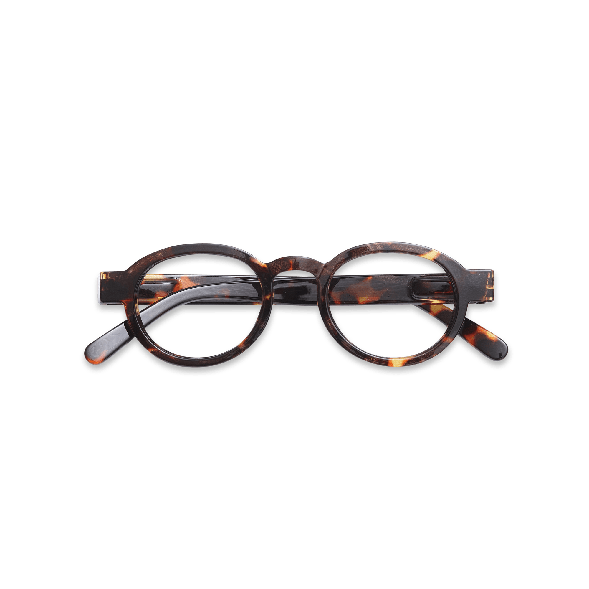 Minus glasses Circle Twist - tortoise