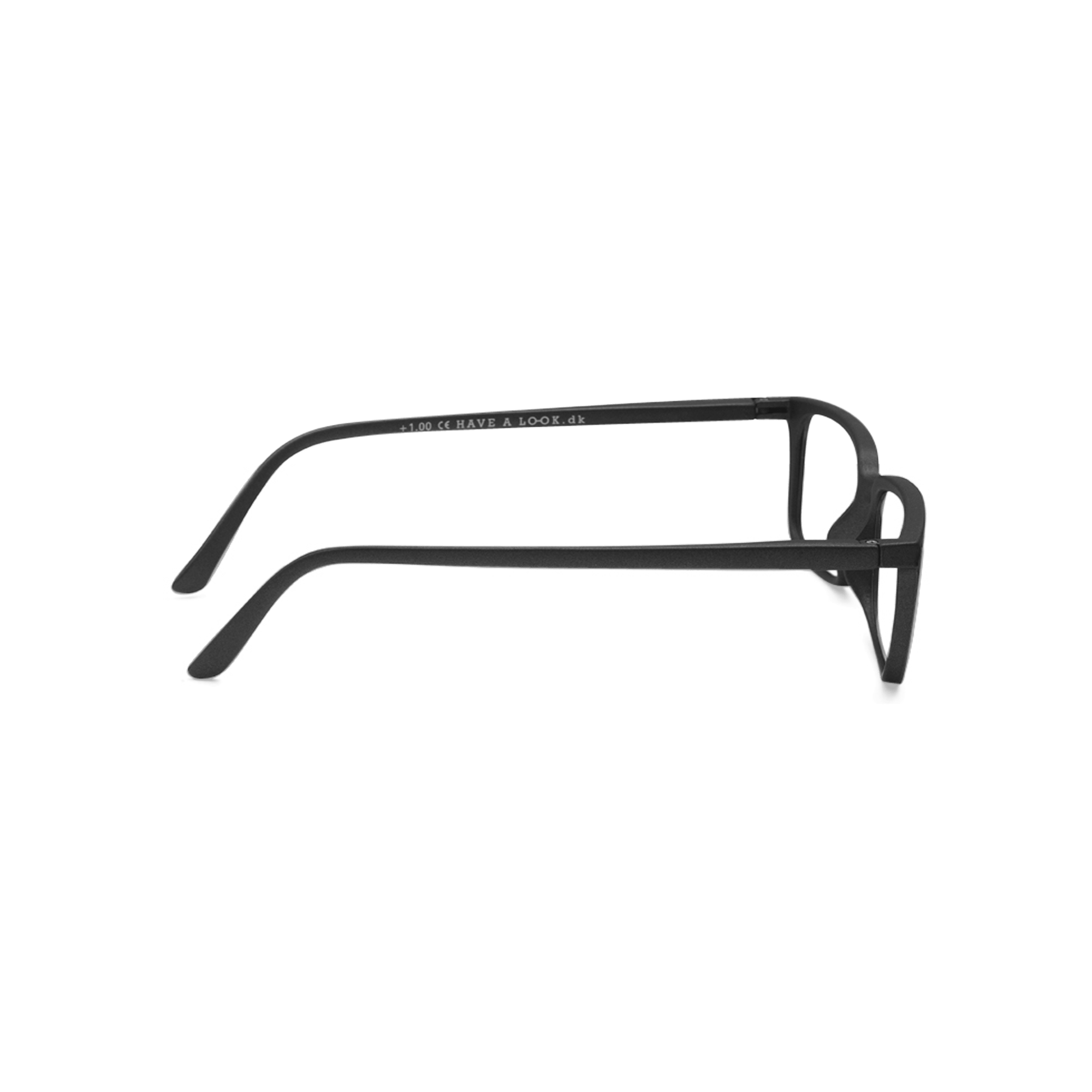 Clear lens glasses Classic - black