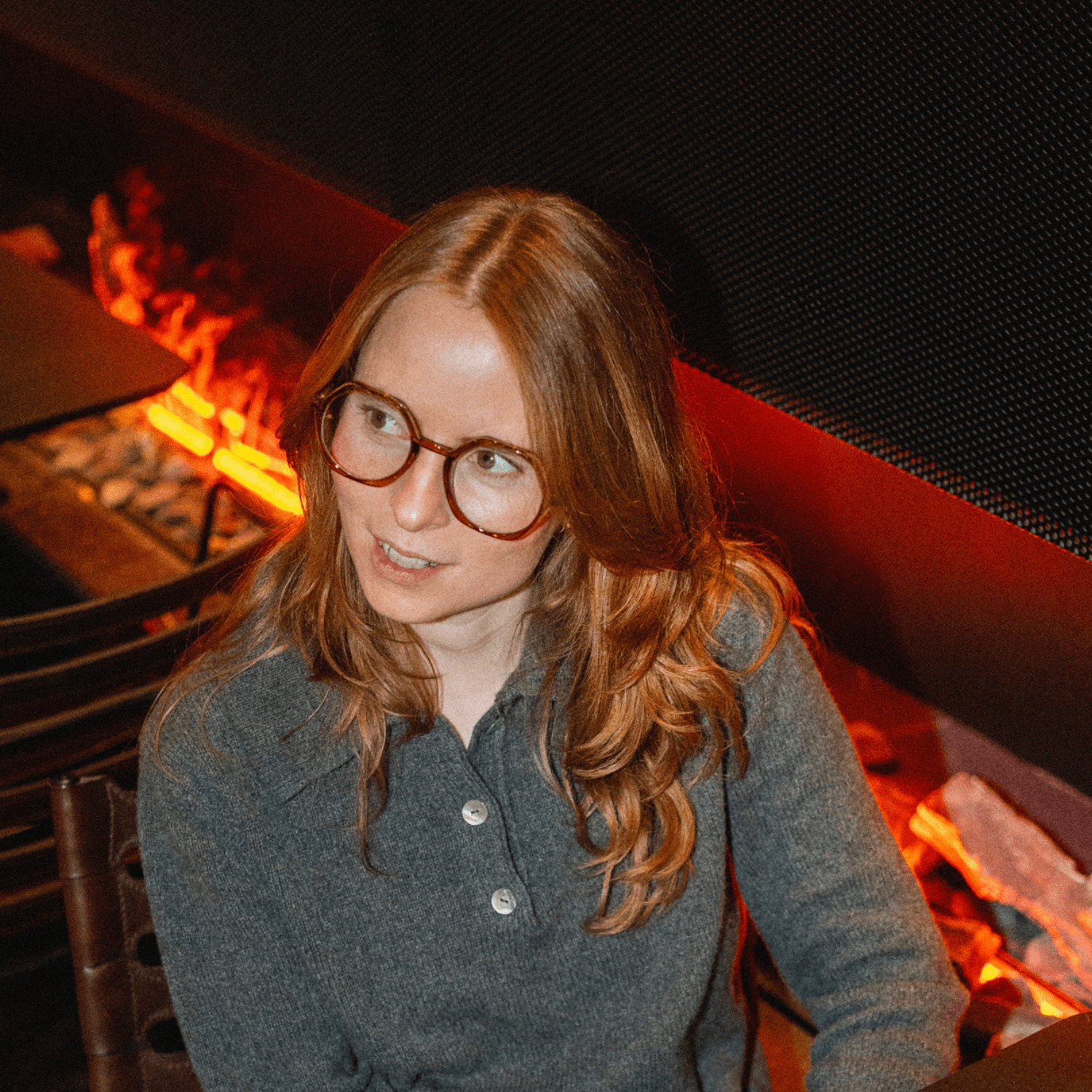 Minus glasses Edgy - smoke