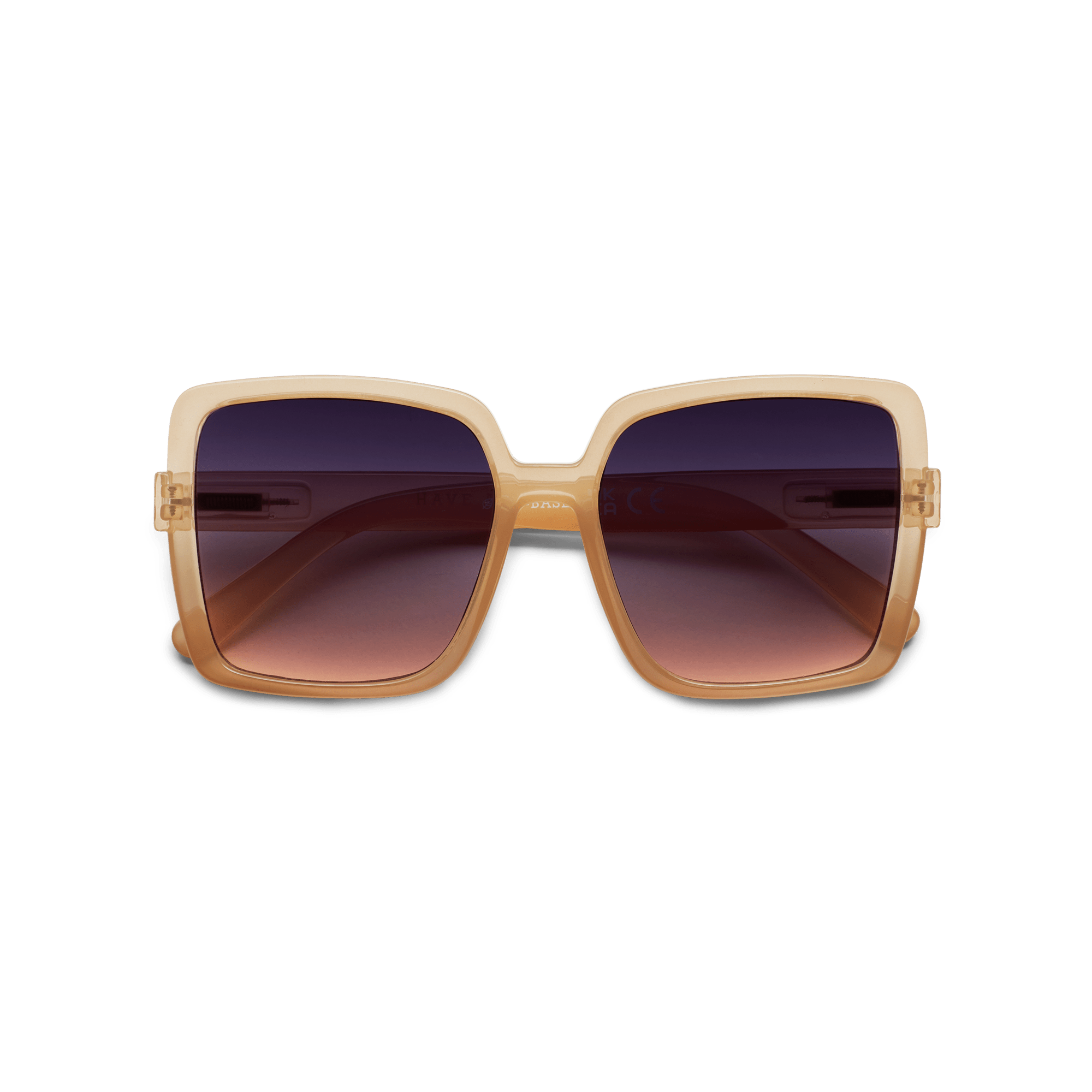 Sunglasses Square XL - beige