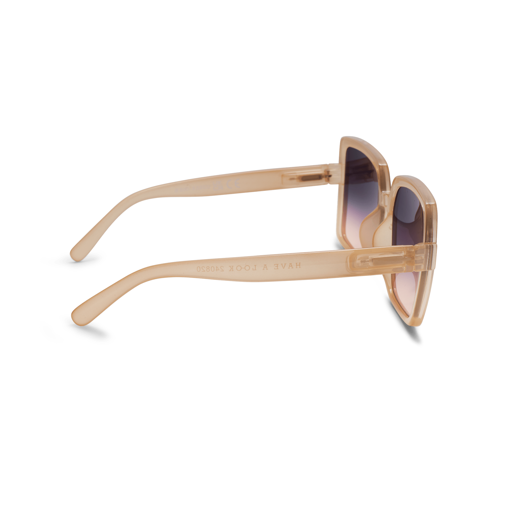 Sunglasses Square XL - beige