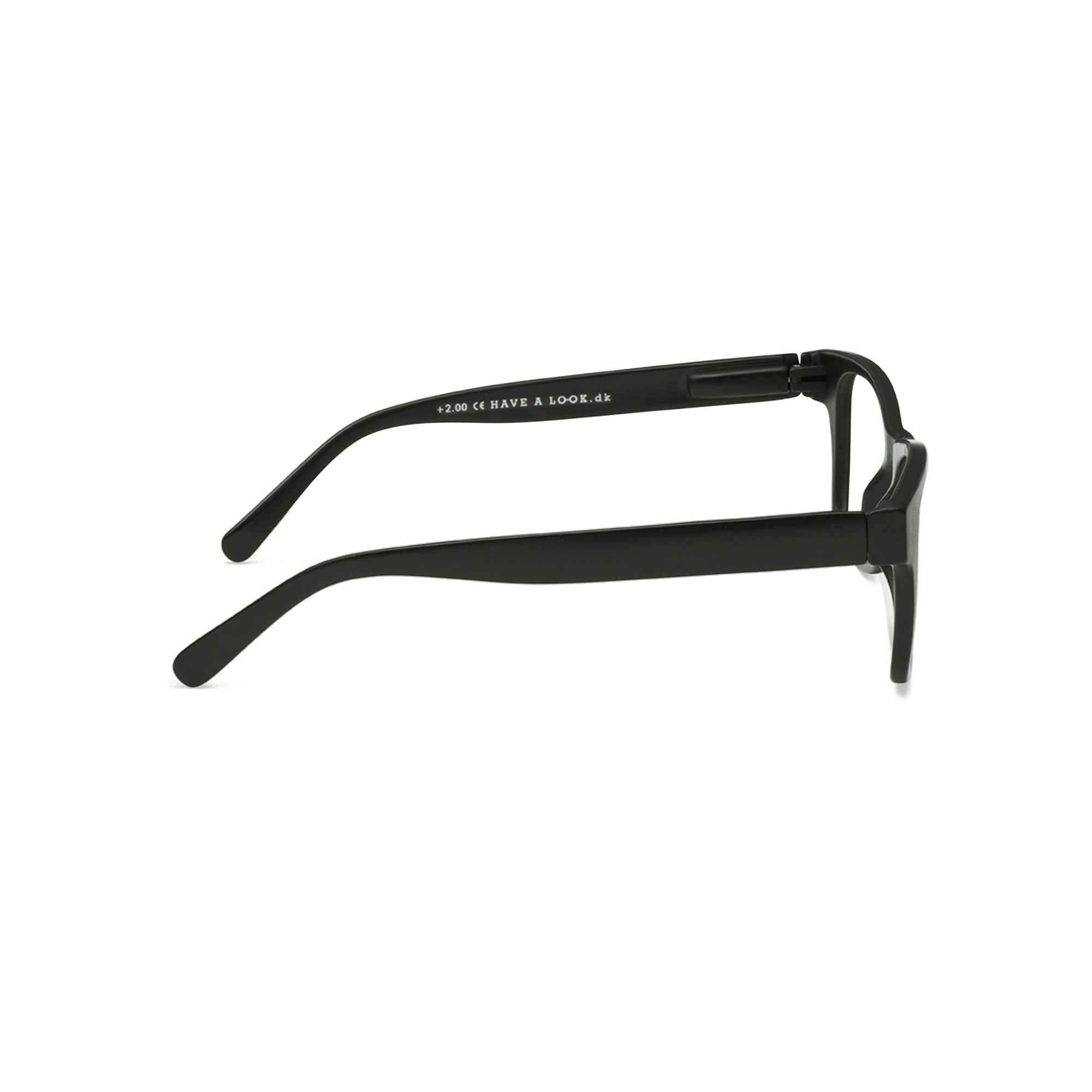 Clear lens glasses Type B - black