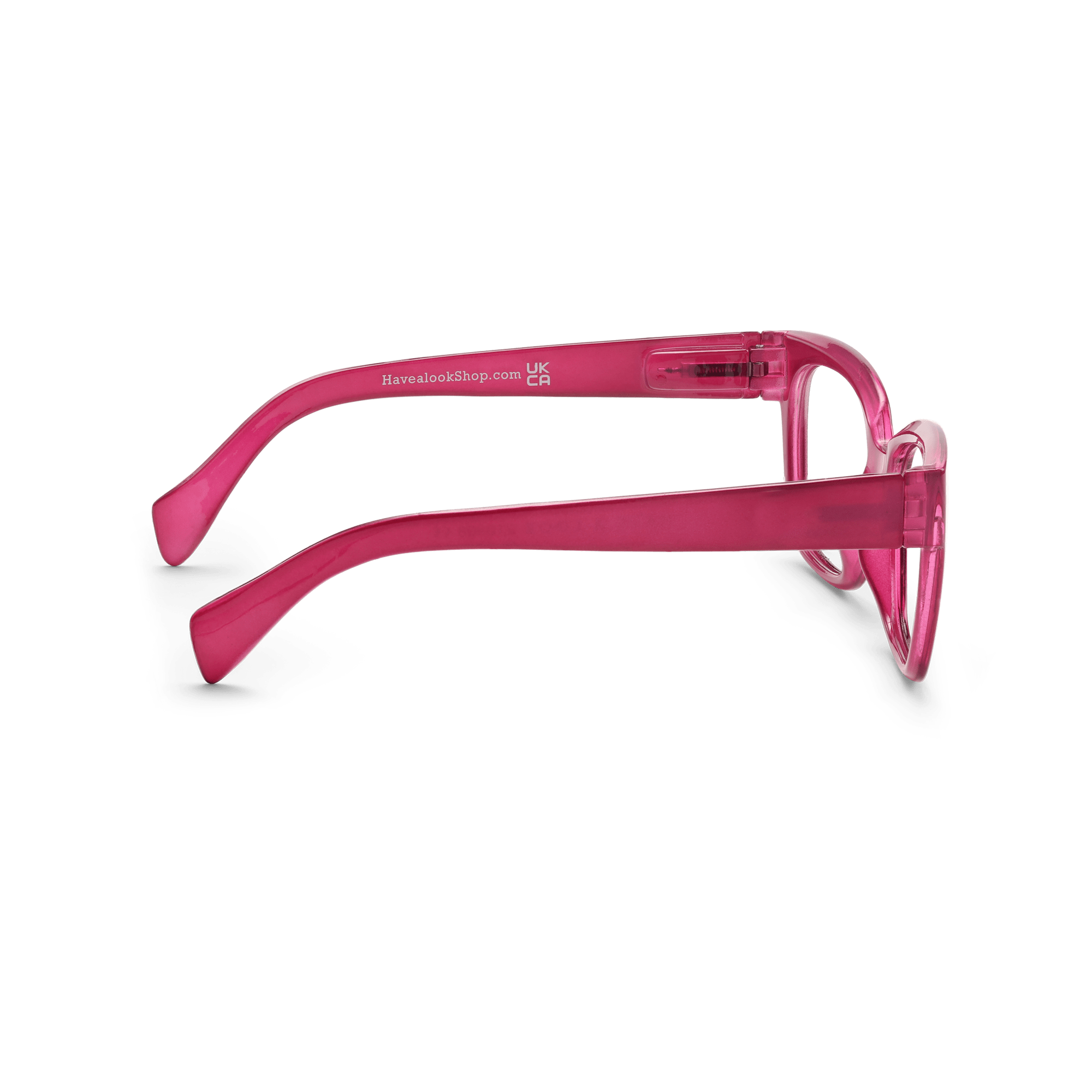 Clear lens glasses Mood - fuchsia