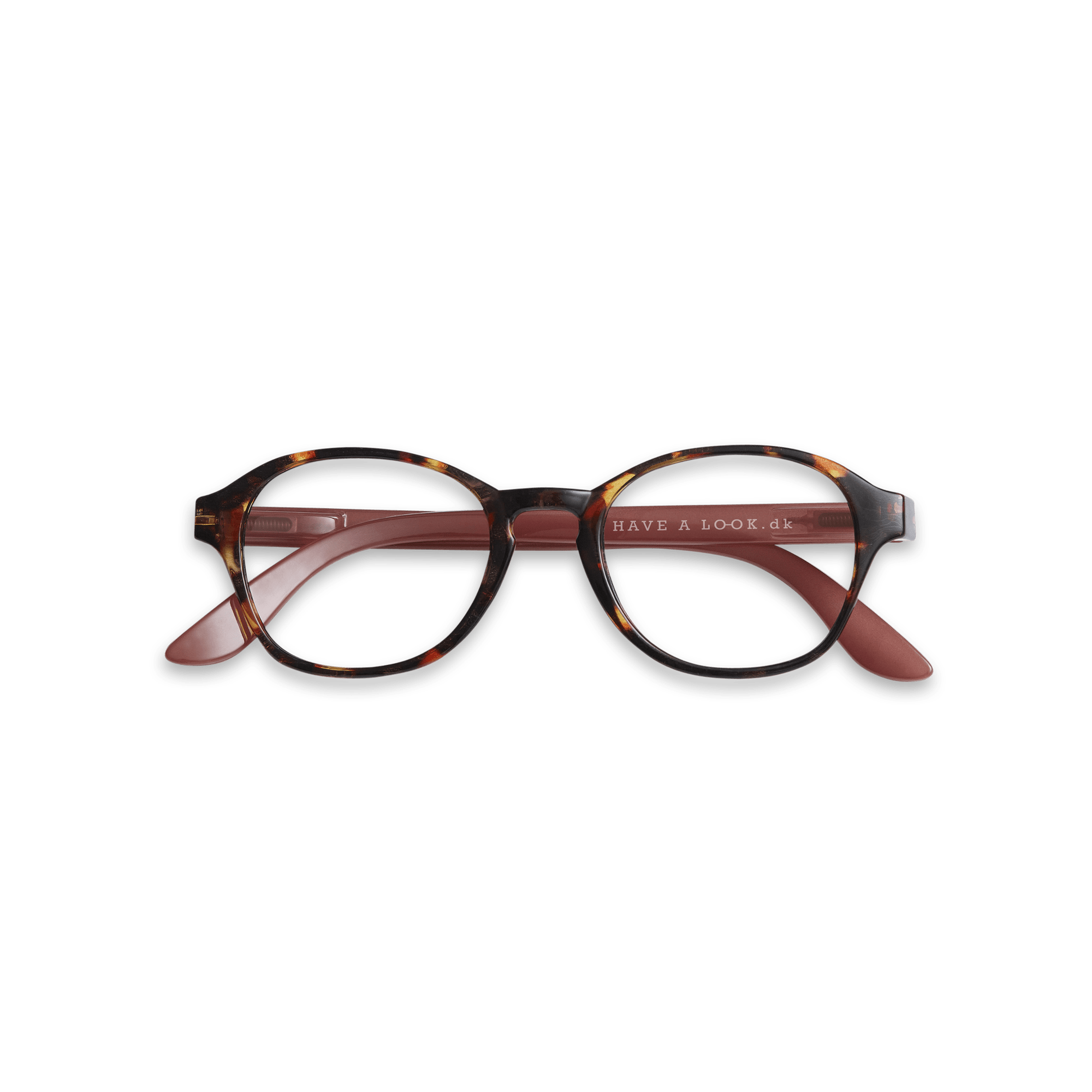 Reading glasses Circle - tortoise/rose