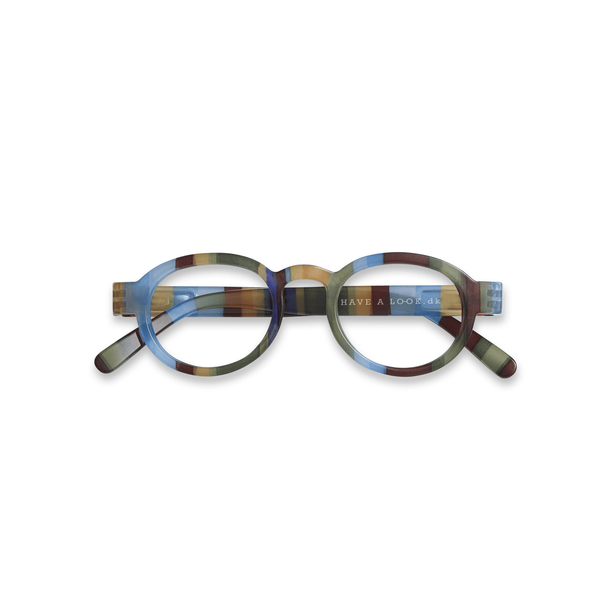 Clear lens glasses Circle Twist - jungle