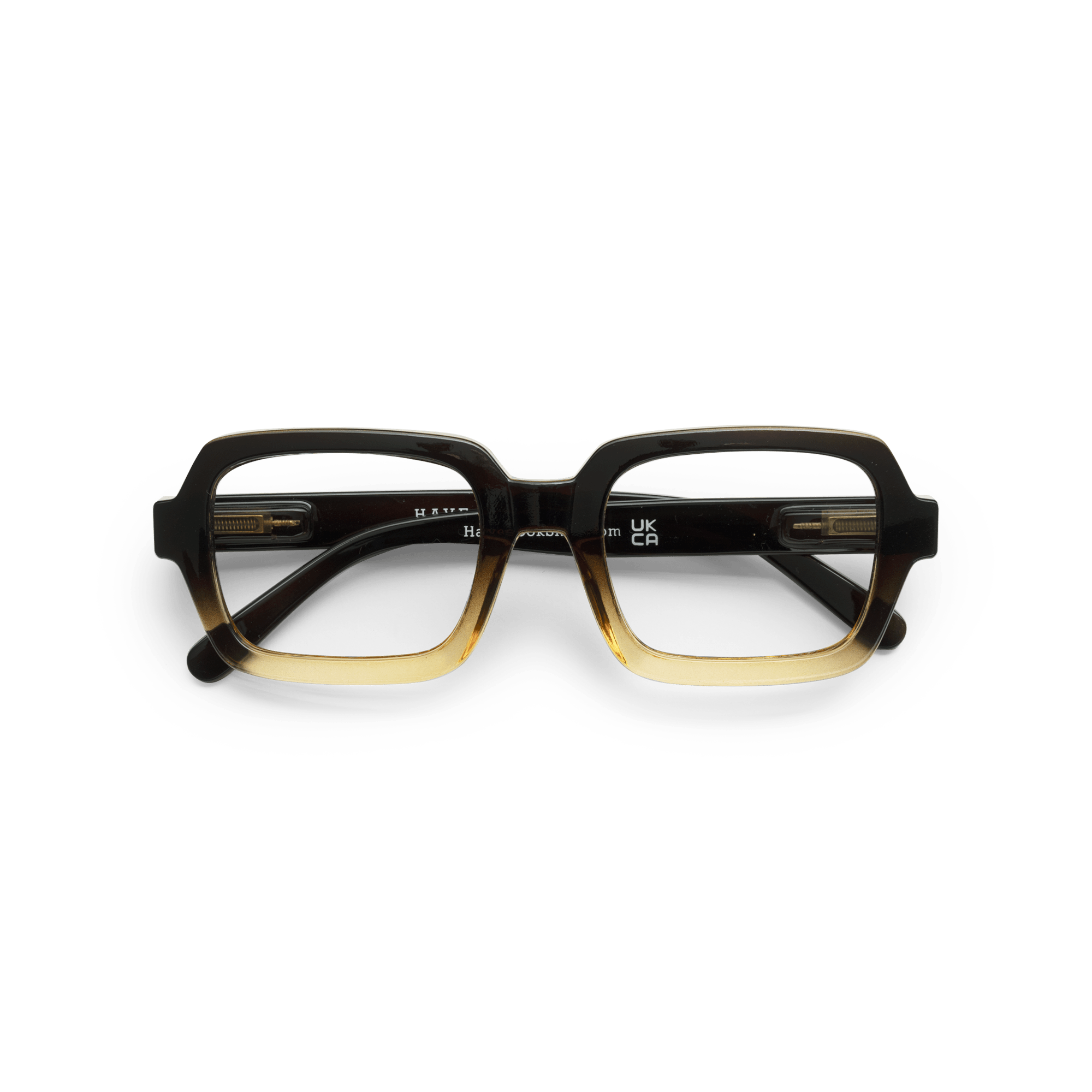 Reading glasses Square - black/brown
