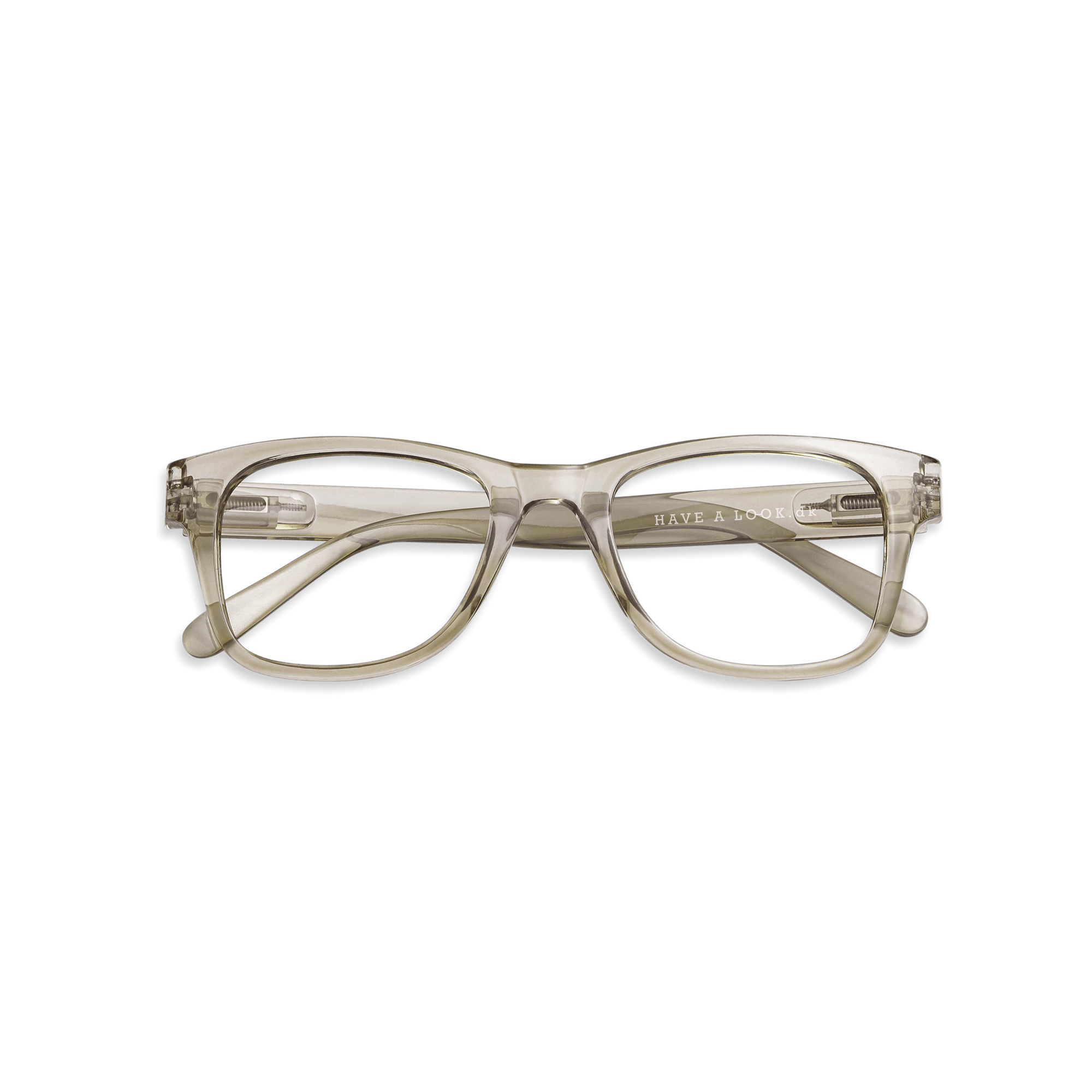 Clear lens glasses Type B - olive