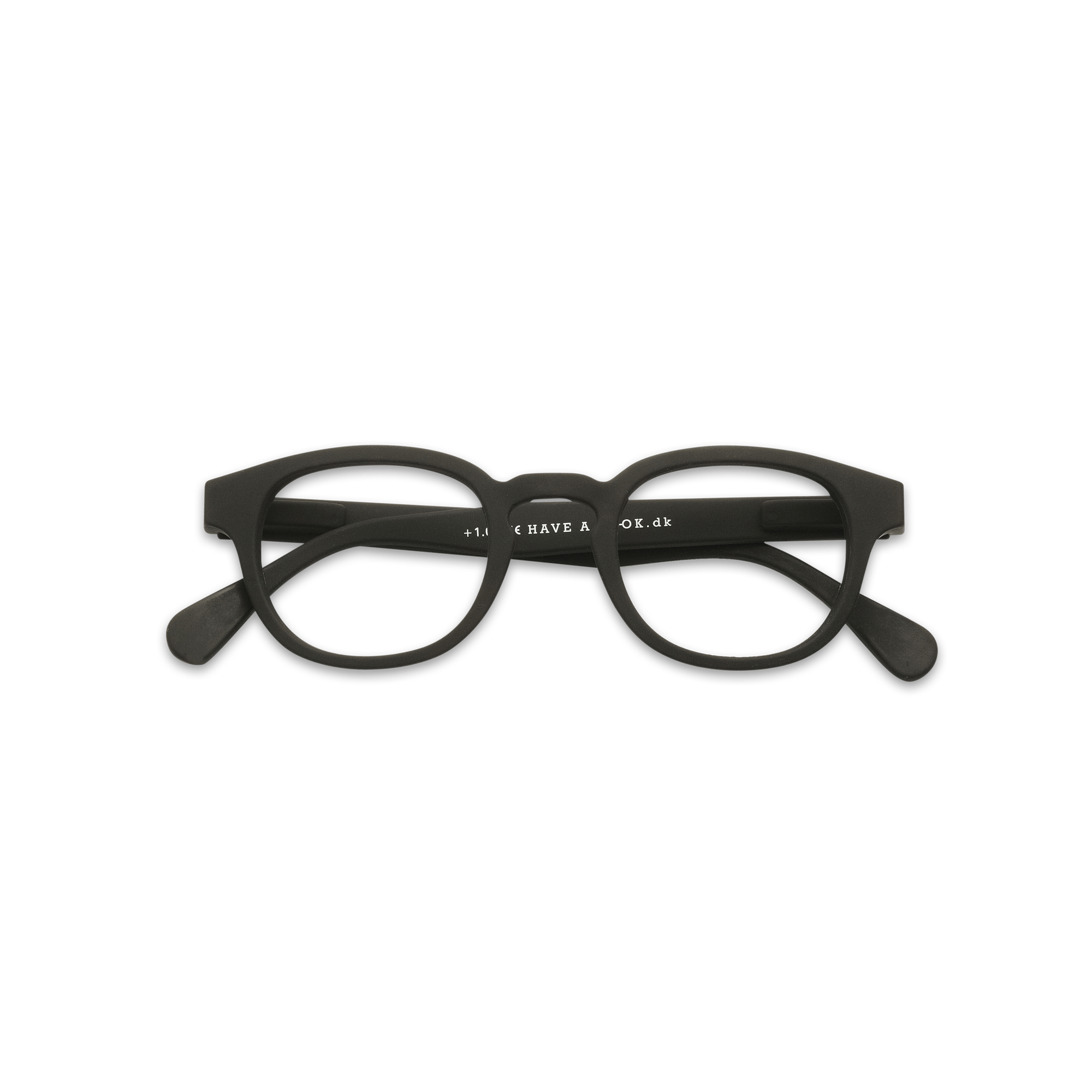 Clear lens glasses Type C - black